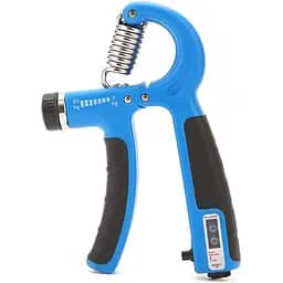 Еспандер кістьовий Cornix 5-60 кг з регульованим навантаженням та лічильником XR-0263 Blue/Black