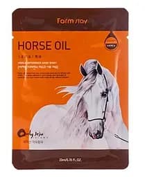 Маска для лица FarmStay Horse Oil омолаживающая 23 мл