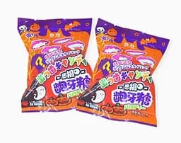 Цукерки-льодяники Halloween з полуничним смаком 100 г - мініатюра 3