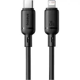 Кабель Baseus Silky Series USB-C to Lightning 20W 1m Black (P10377700113-00) [155530]