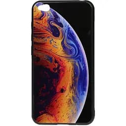 Чохол-накладка Toto Print Glass Space Case Xiaomi Redmi Go Violet