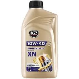 Масло моторное K2 Semisynthetic Motor Oil XN 10W-40 1 л (O2071E)