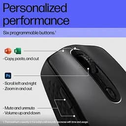 Комп'ютерна миша HP 690 Rechargeable BT чорний teh0014077 - мініатюра 3