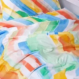 Простирадло MirSon Kids Time Бязь, 17-0577, Summer paint - мініатюра 7