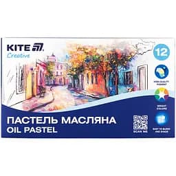 Пастель масляна Kite Creative 12 кольорів (K-200-12)
