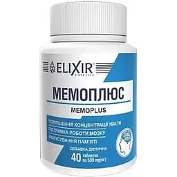 Мемо Плюс Elixir Кортес 40 таблеток
