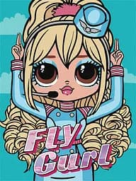 Набор для росписи по номерам для детей 5+ L.O.L. Surprise! O.M.G. Fly Gurl, 30x40 см, КНО6275