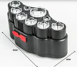 Налобний ліхтар USB Headlight SH-T09 - мініатюра 2