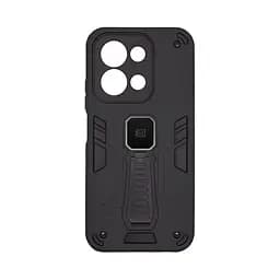 Чехол для Xiaomi Redmi 15C 4G Poco C85 4G, Proover, черный, с подставкой и магнитом, противоударный, ударопрочный, бронированный, панель-накладка, защита всего корпуса, термополиуретан (TPU) + поликарбонат (PC), ArmorStandart (ARM86722)