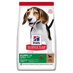 Сухий корм Hill’s SP Puppy Medium Breed для цуценят середніх порід з ягням і рисом 2.5 кг