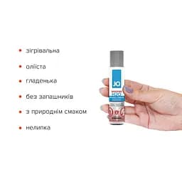 Зігріваючий лубрикант на водній основі System JO H2O Warming з екстрактом перечної мʼяти, 30 мл - мініатюра 2