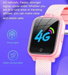 Розумний дитячий годинник Lemfo M45 з GPS, 4G SIM-картою, Wi-Fi, прослушкою, подвійною камерою автономністю до 4 днів Синій - мініатюра 7