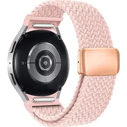 Ремешок ArmorStandart Braided Solo Loop для Samsung Galaxy Watch 7/FE/6/6 Classic/5/5 Pro/4/4 Classic Rose Gold (ARM86841) [151825]
