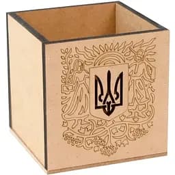 Стакан Rosa Talent Трезубец 1 МДФ 10х10х10 см