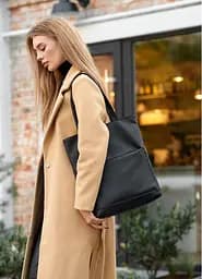 Сумка Sambag Shopper Tote SQN чорний 41 х 30 х 10 см (93220001) - мініатюра 4
