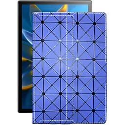 Чехол StatusCASE из экокожи для планшета Blackview OSCAL PAD 8 Синий ромб