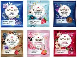 Набір чай асорті Lovare Fest Tea Set 180 г (90 шт. х 2 г) - мініатюра 4