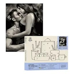 Набір для розпису по номерах "Пристрастна пара" 40*50 см, IDEA2-GX45806, ТМ "99IDEAS"