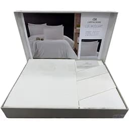 Постільна білизна Cream Жаккард люкс Capital Home pbe0052139