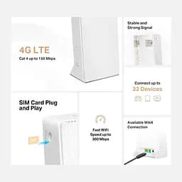 Бездротовий маршрутизатор 4G LTE MERCUSYS, MB110- 4G MB110-4G - мініатюра 6