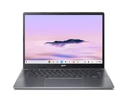 Ноутбук Acer Chromebook Plus CB514-4H 14' FHD IPS, Intel i3-N305, 8GB, F512GB, UMA, ChromeOS, серый (NX.KUZEU.001)