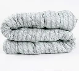Ковдра силіконова Руно Grey Braid 140х205 см Р321.52_Grey Braid - мініатюра 3