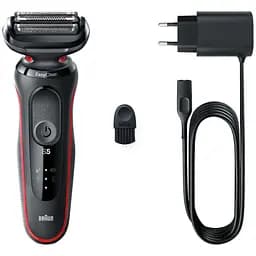 Електробритва Braun Series 5 51-R1000s BLACK / RED - мініатюра 1
