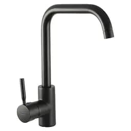 Змішувач для кухні Haiba Hans 011 black HB0809 Чорний матовий