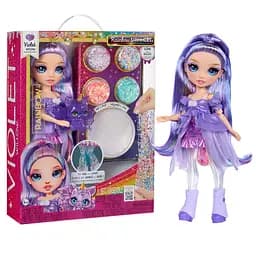 Ігровий набір з лялькою RAINBOW HIGH серії "Rainbow Shimmers" - Віолетта (зі слаймом) (122425)