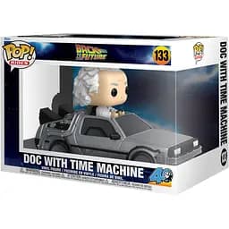 Ігрова фігурка Funko Pop! Rides серії Назад у майбутнє - Док у машині часу (86449) - мініатюра 2