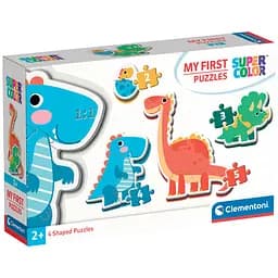 Пазл 4 в 1 Clementoni My First Puzzles Dinosaurs (20834)