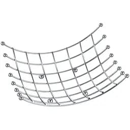 Ваза для фруктів Homax 23х19х10 см хром (LF-2002612)