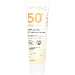 Солнцезащитный крем Alphanova Organic Sun SPF 50+ для чувствительной кожи органический 50 г
