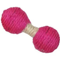 Іграшка для котів Croci Гантелька плетена 13 см в асортименті 1 шт.