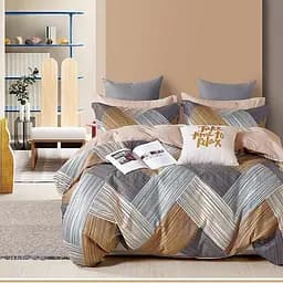 Комплект постільної білизни Love You сатин TL2306 полуторний(31066)