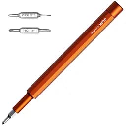 Викрутка прецизійна Xiaomi HOTO Pocket Screwdriver SE (QWLSD013) Orange - мініатюра 1
