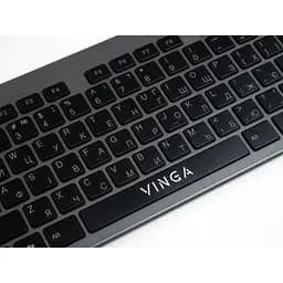 Клавіатура Vinga KB735 black-grey - мініатюра 8