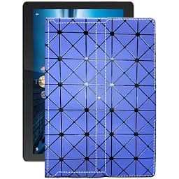 Чохол StatusCASE з екошкіри для планшету Lenovo Tab P10 TB-X705L Синій ромб