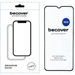 Захисне скло BeCover для ZTE Blade A54 10D Black (712337)