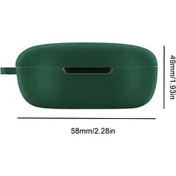 Чохол BeCover Silicon для Xiaomi Redmi Buds 4 Lite Dark Green (709584) - мініатюра 2