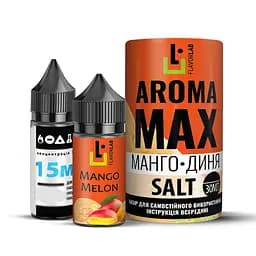 Набір компонентів для самозамісу сольової заправки Flavorlab Aroma MAX 30 мл Манго-Диня, 0-65 мг (17932)