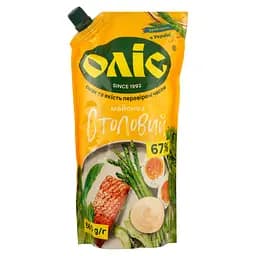 Майонез Оліс Столовый 67%, 560 г (762029)