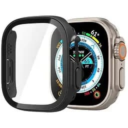 Захисний чохол зі склом Spigen Thin Fit 360 Black для Apple Watch Ultra/Ultra 2 49mm (ACS05558)