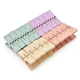 Прищіпка побутова 20 шт/уп 6х2 см r87812