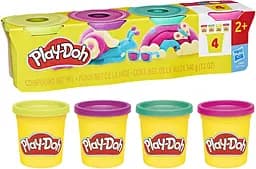 Набір маси для ліплення Hasbro Play-Doh- 4 баночки (G0512_G0689) - мініатюра 3