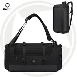 Сумка дорожня Ozuko 9747 величезний спортивний туристичний рюкзак речовий 76л Black (19363)