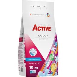 Стиральный порошок Active Color для цветных тканей (135 циклов), 10 кг