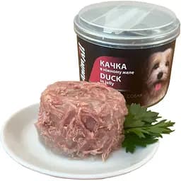 Вологий корм для собак AnimAll качка в ніжному желе 195 г - мініатюра 4