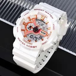 Наручний годинник жіночий 1834WT White-Gold Skmei acs0030554 - мініатюра 4