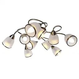 Люстра стельова Brille класична E14 60W BZ (LK-166C/10)